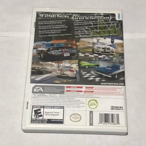 Nintendo Wii Need for Speed Prostreet - Picture 2 of 3